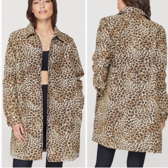 Spiritual Gangster Jackets & Blazers - Spiritual Gangster Cheetah Dope Soul Coach Jacket Mobwife